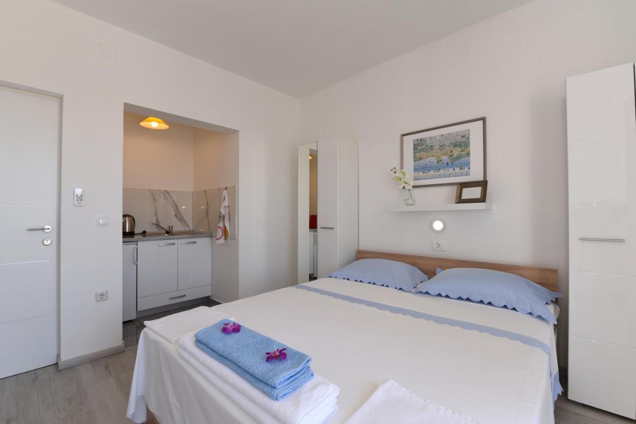 Makarska Sea View Rooms Bagian luar foto