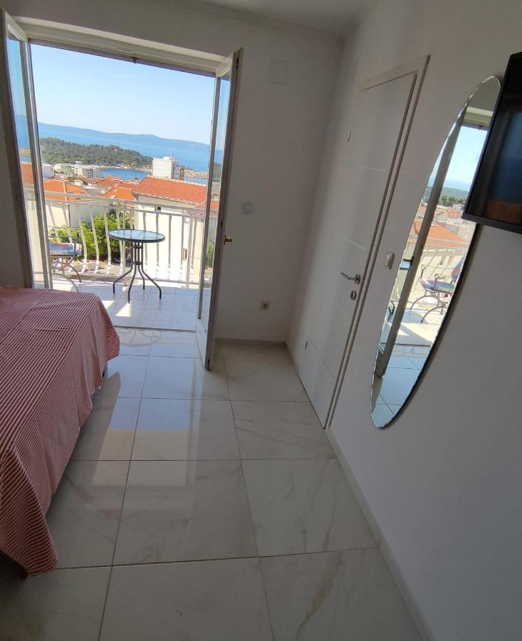 Makarska Sea View Rooms Bagian luar foto