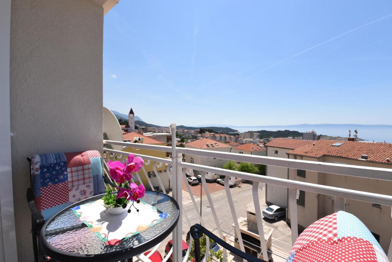 Makarska Sea View Rooms Bagian luar foto