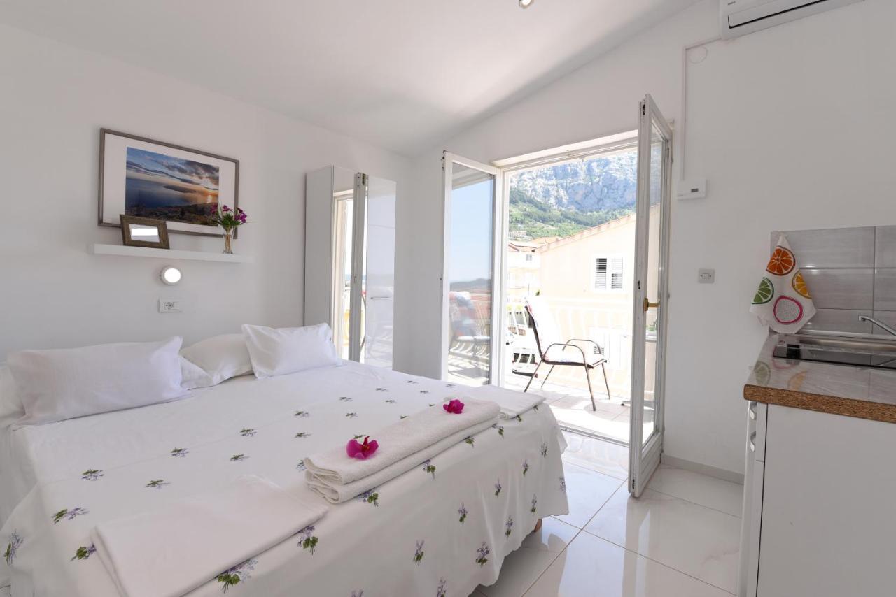 Makarska Sea View Rooms Bagian luar foto