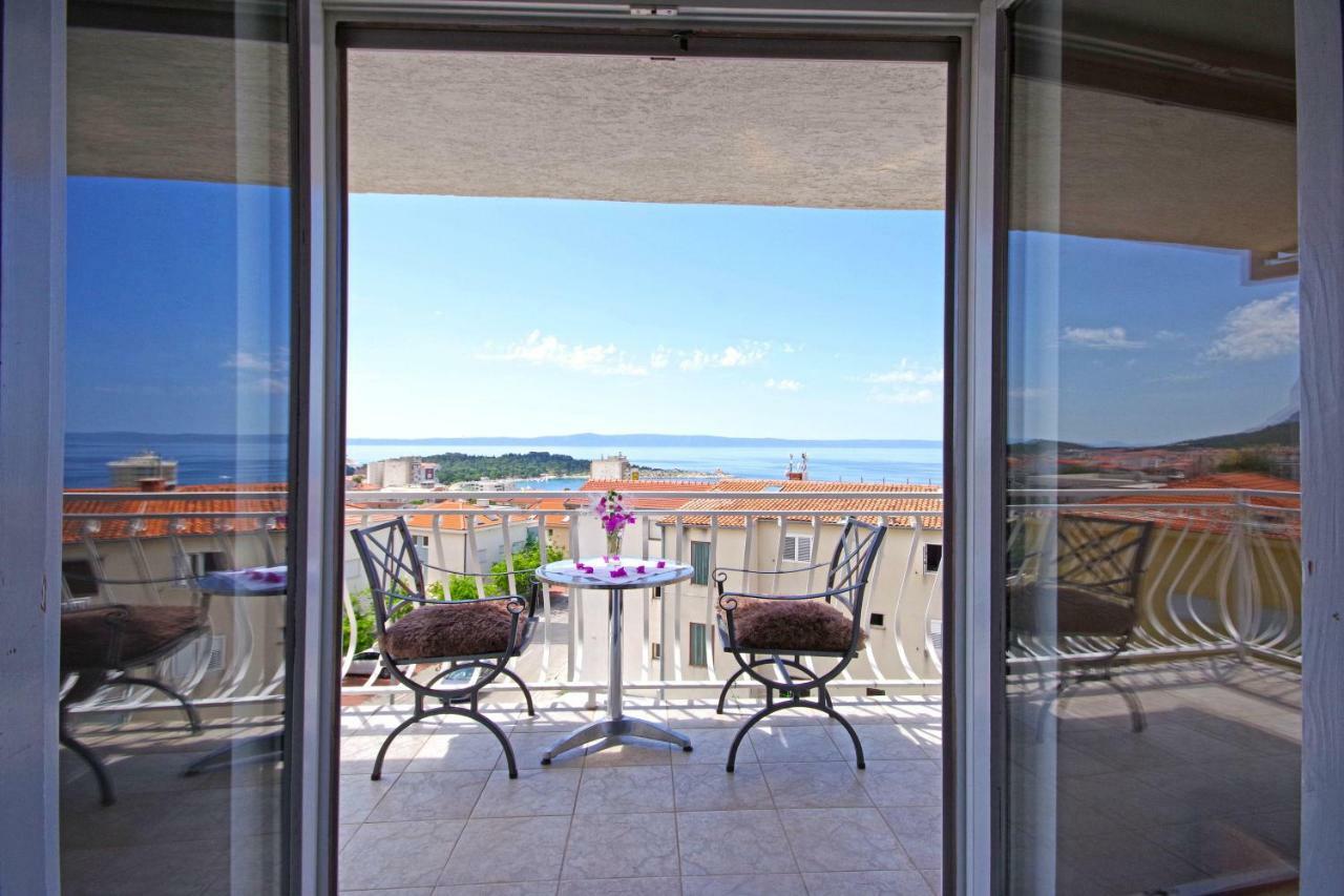 Makarska Sea View Rooms Bagian luar foto