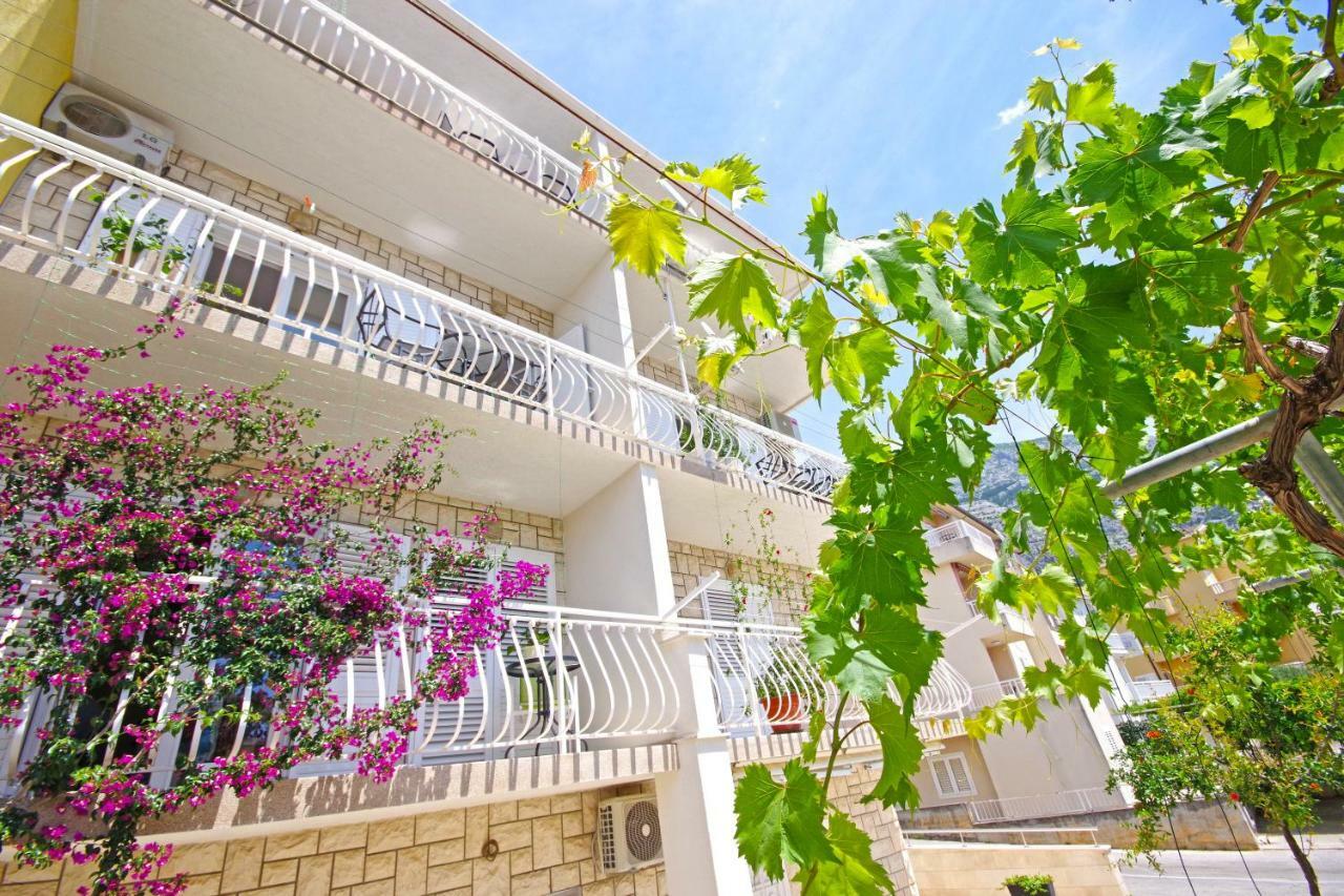 Makarska Sea View Rooms Bagian luar foto