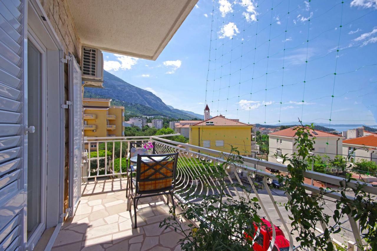 Makarska Sea View Rooms Bagian luar foto