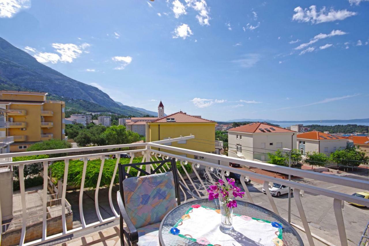 Makarska Sea View Rooms Bagian luar foto