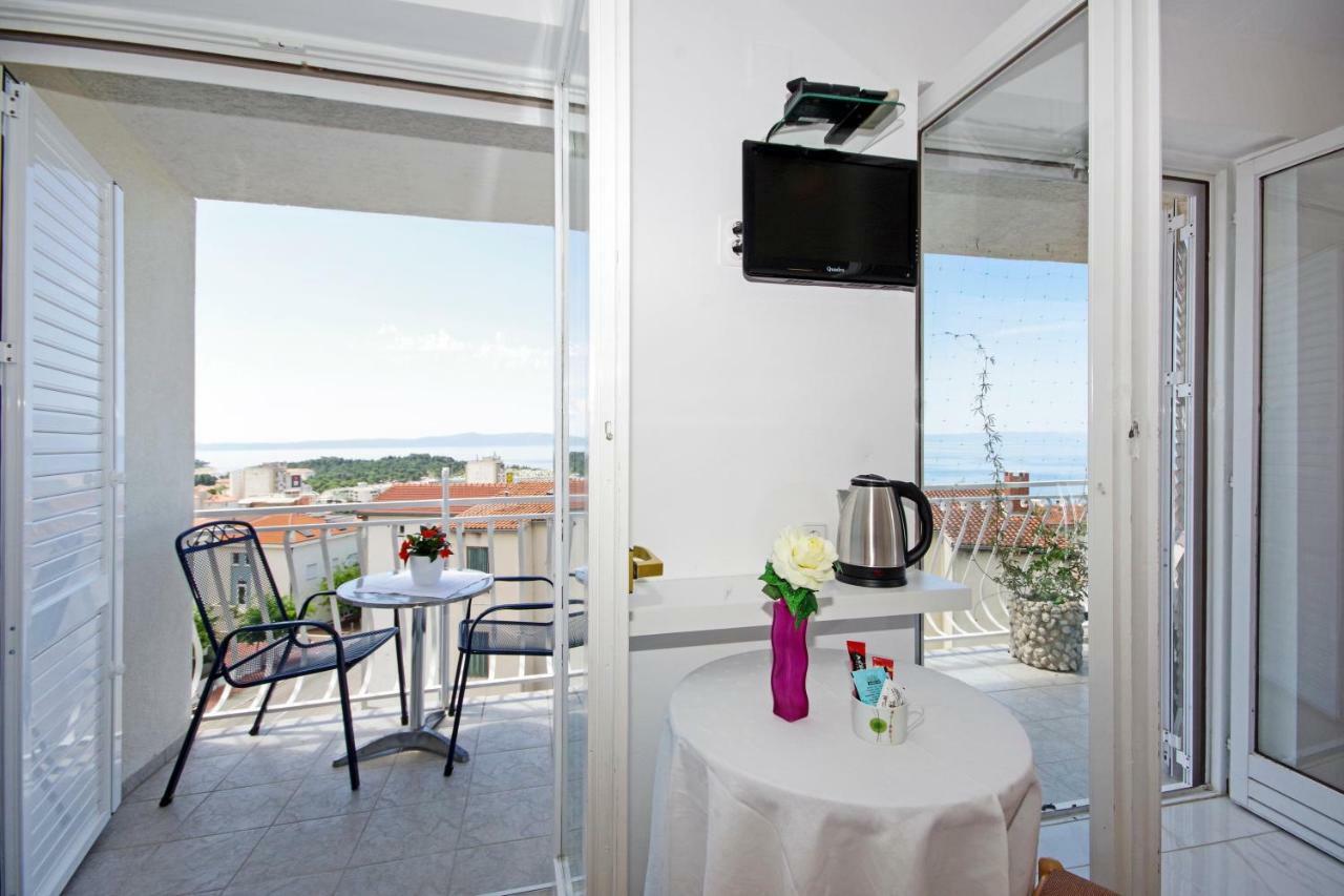 Makarska Sea View Rooms Bagian luar foto