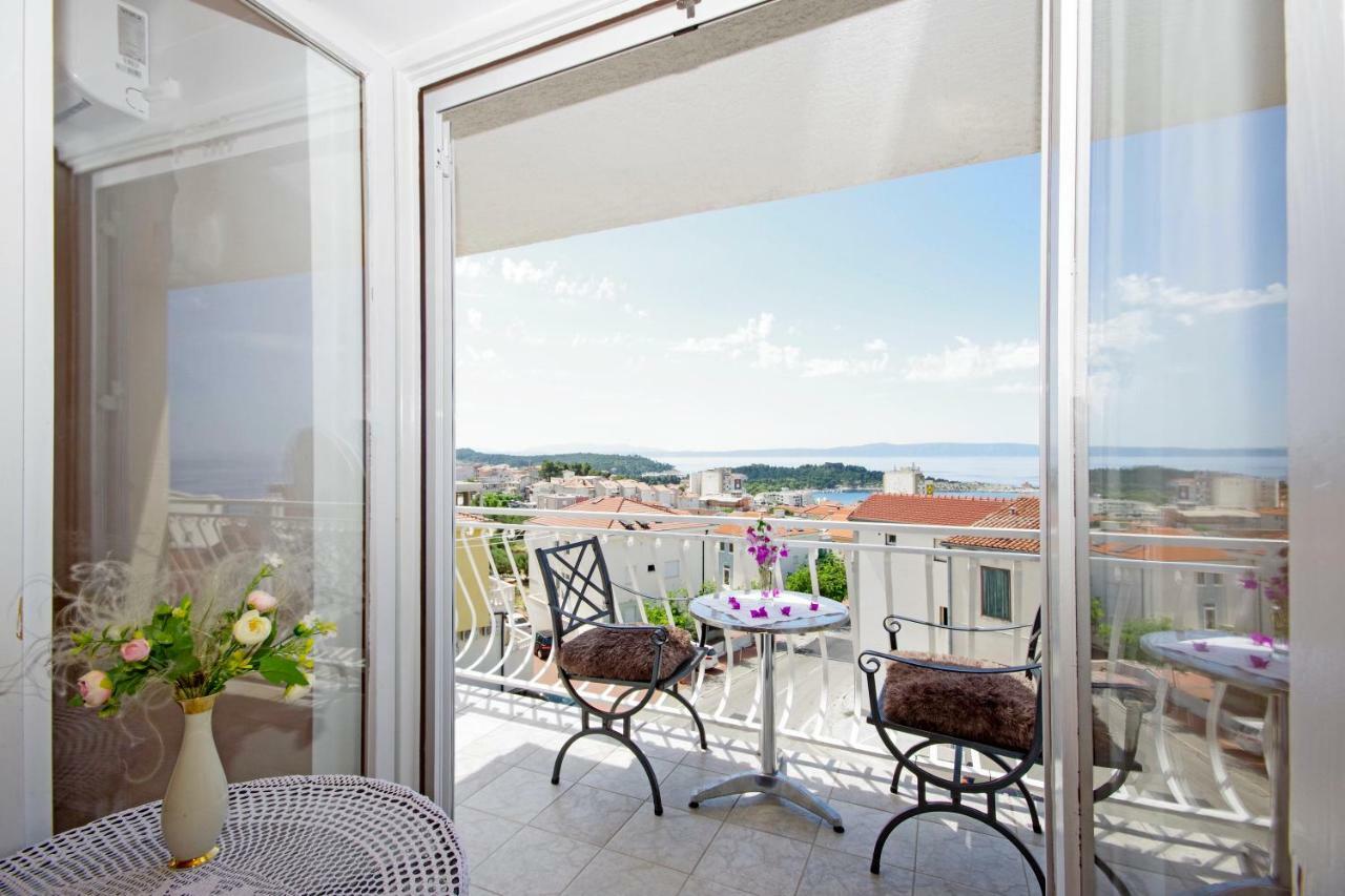 Makarska Sea View Rooms Bagian luar foto