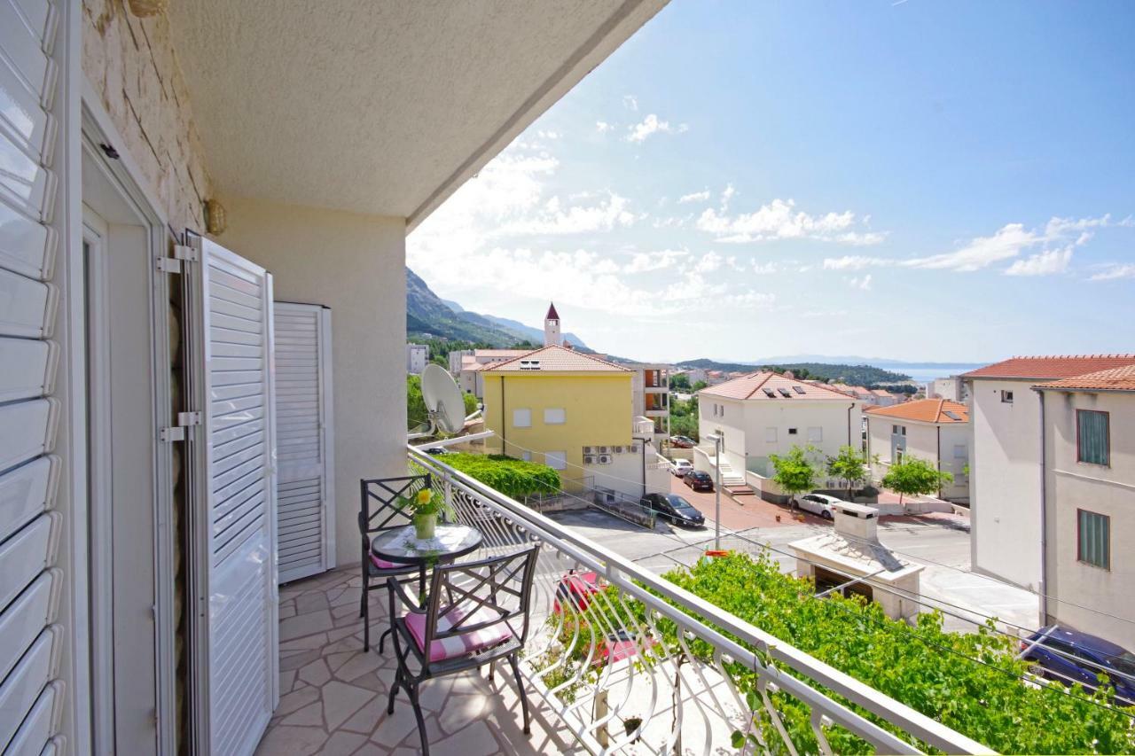 Makarska Sea View Rooms Bagian luar foto