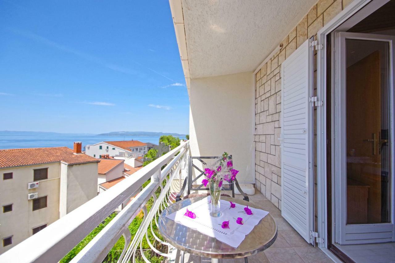 Makarska Sea View Rooms Bagian luar foto