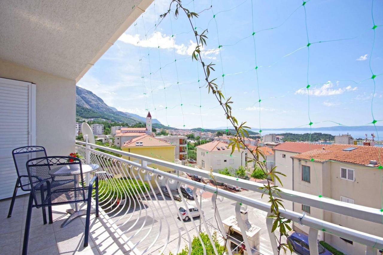 Makarska Sea View Rooms Bagian luar foto