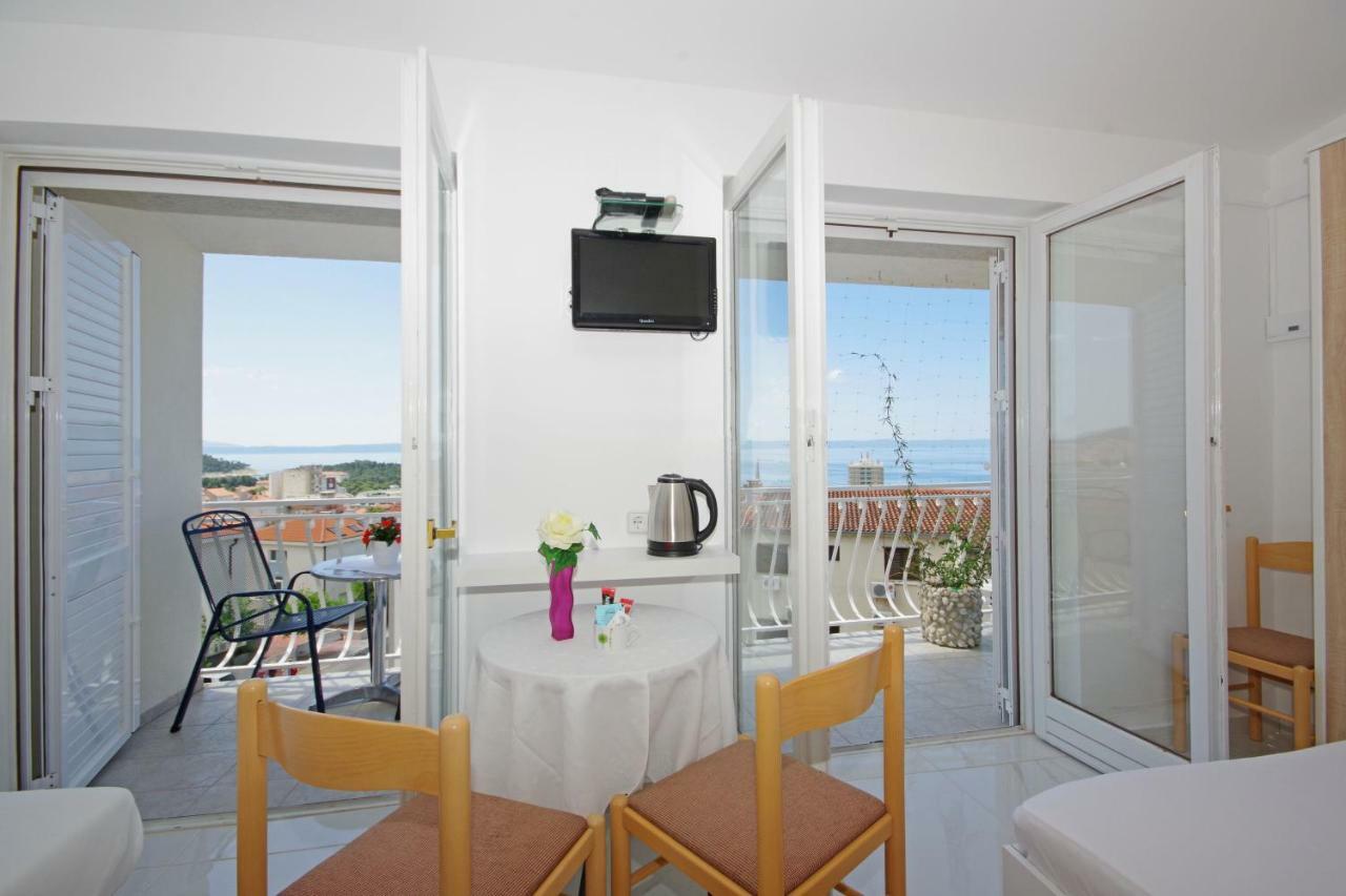 Makarska Sea View Rooms Bagian luar foto