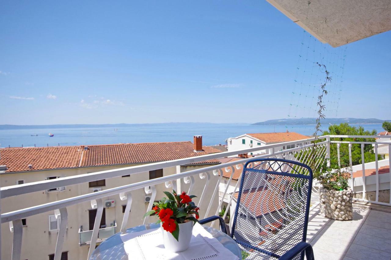 Makarska Sea View Rooms Bagian luar foto