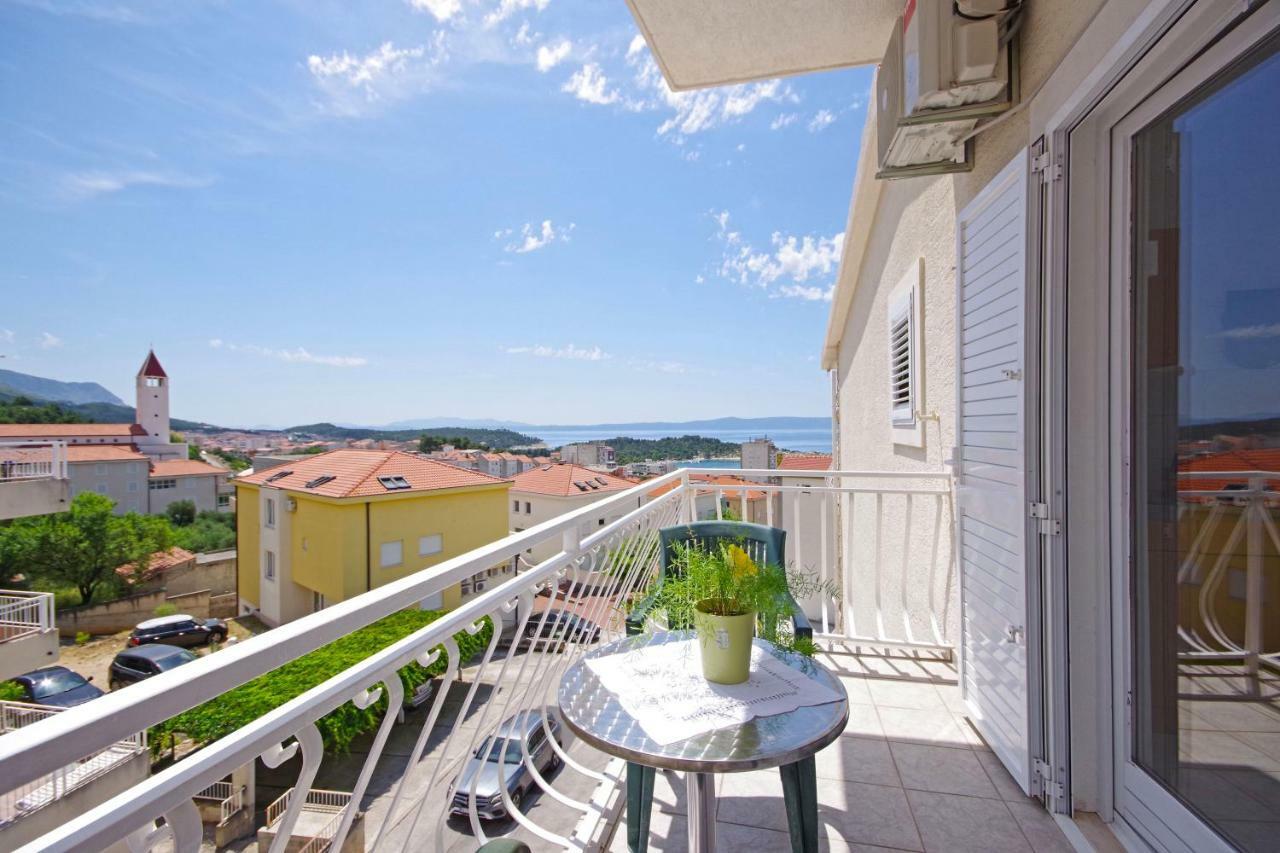 Makarska Sea View Rooms Bagian luar foto
