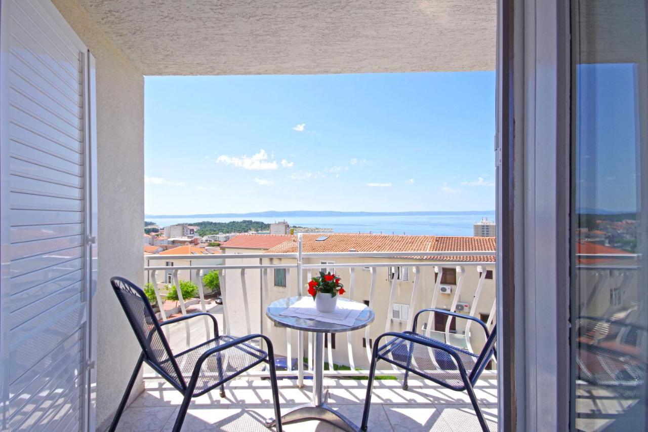 Makarska Sea View Rooms Bagian luar foto